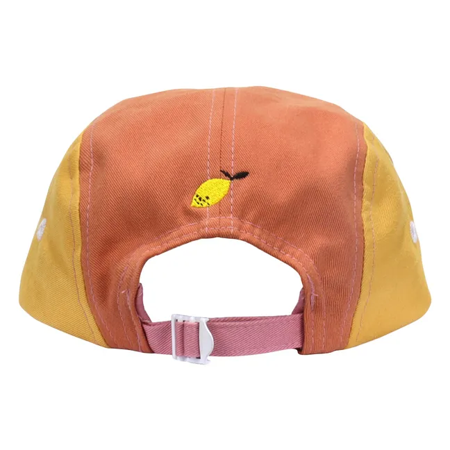 Casquette Citron | Rose pâle