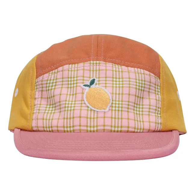 Casquette Citron | Rose pâle