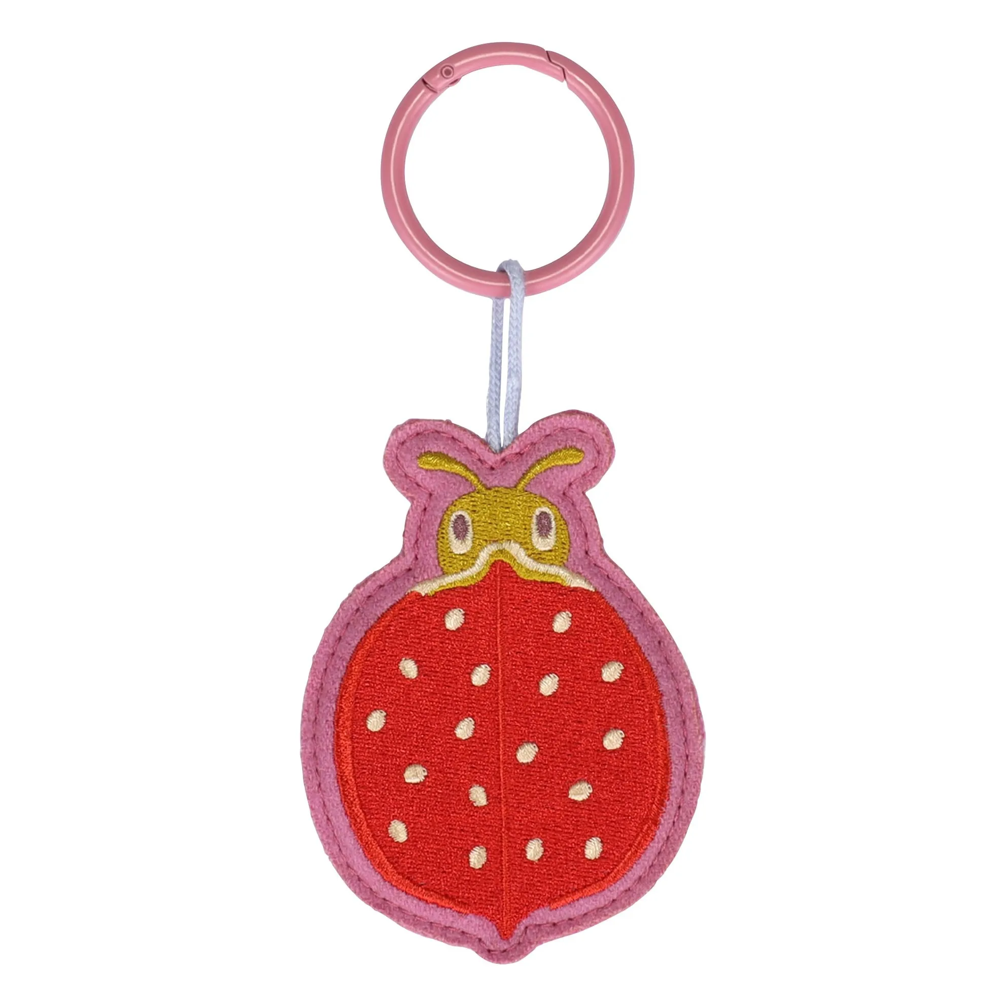 Sticky Lemon Red Ladybug Key Ring