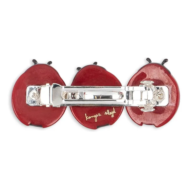 Barrette Coccinelles | Rouge