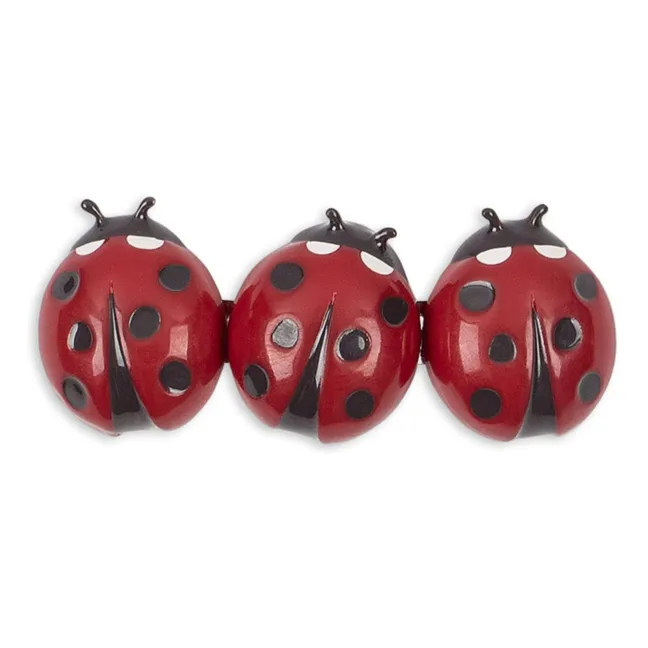 Barrette Coccinelles | Rouge