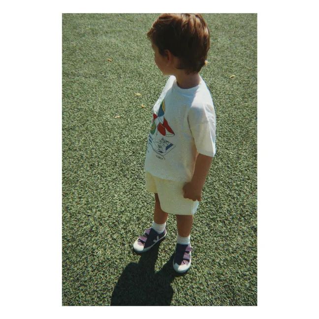 Short Lou Out Of Office Coton Bio | Jaune pâle