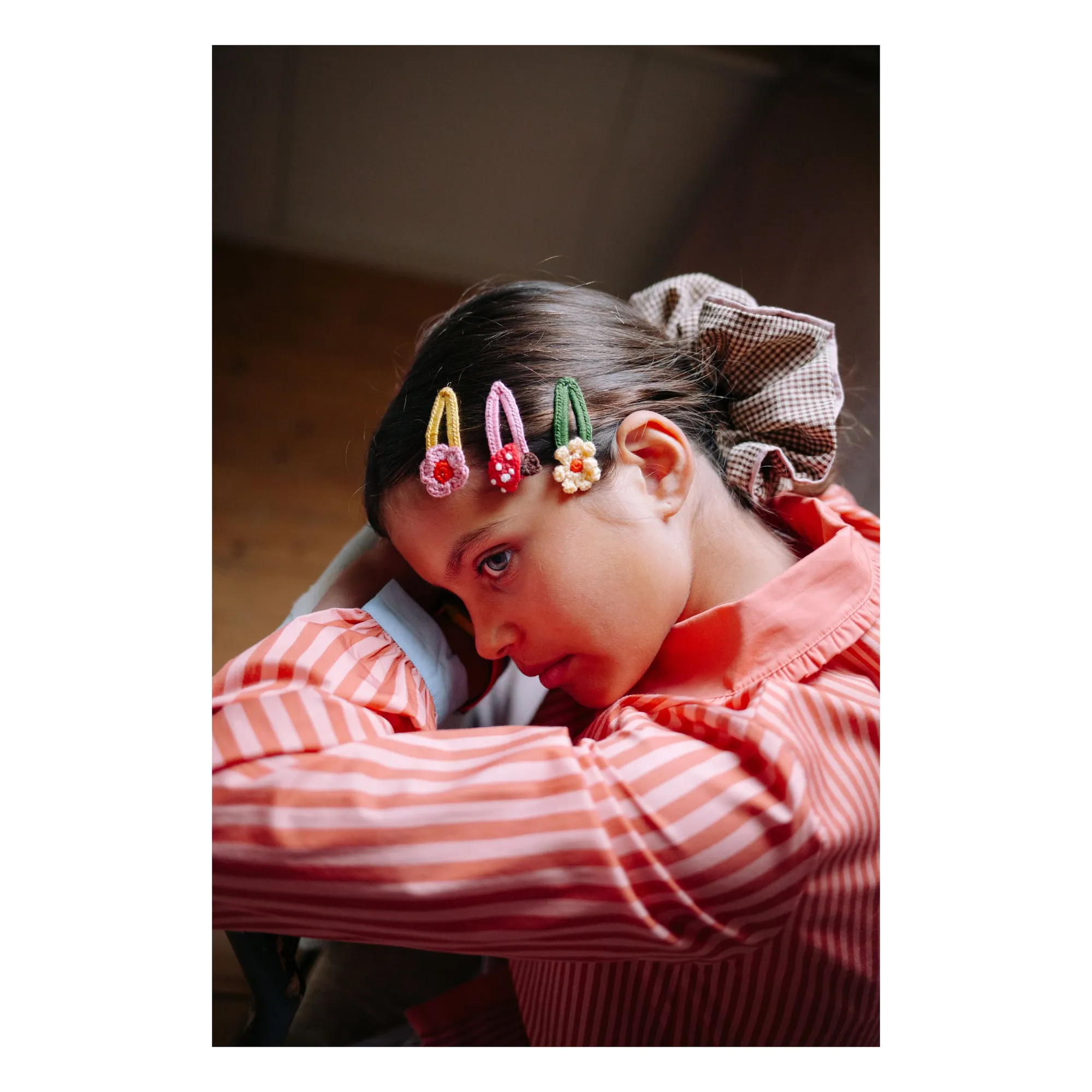 Lot de 2 Barrettes Marguerites | Jaune- Image produit n°2