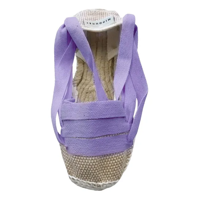 Espadrilles Léa | 	Lilas