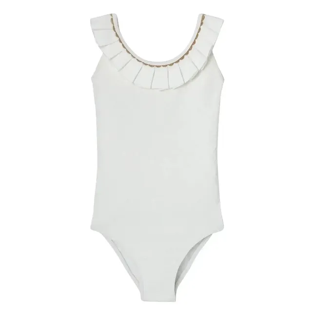 Maillot de Bain 1 pièce Chantilly | Ecru