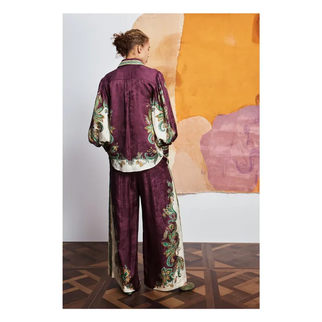 Pantalon Ruthie | Aubergine