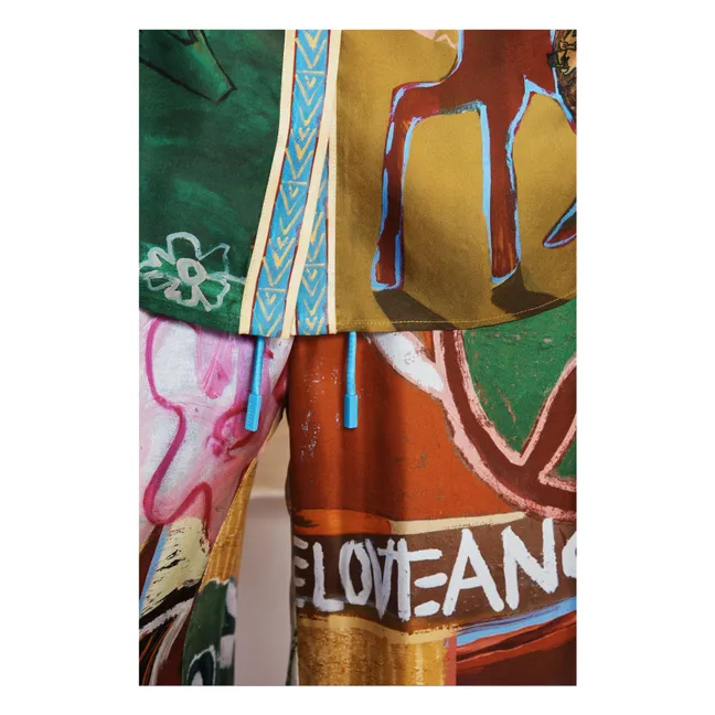 Pantalon Mlak Soie | Marron