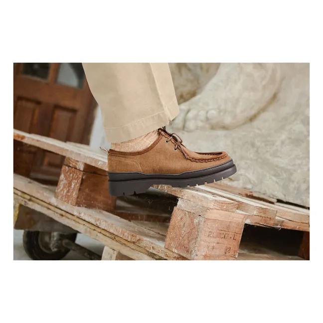 Derbies Major VP OAK 2 Velours | Brown