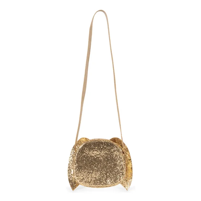 Sac Lapin Pailleté | Doré
