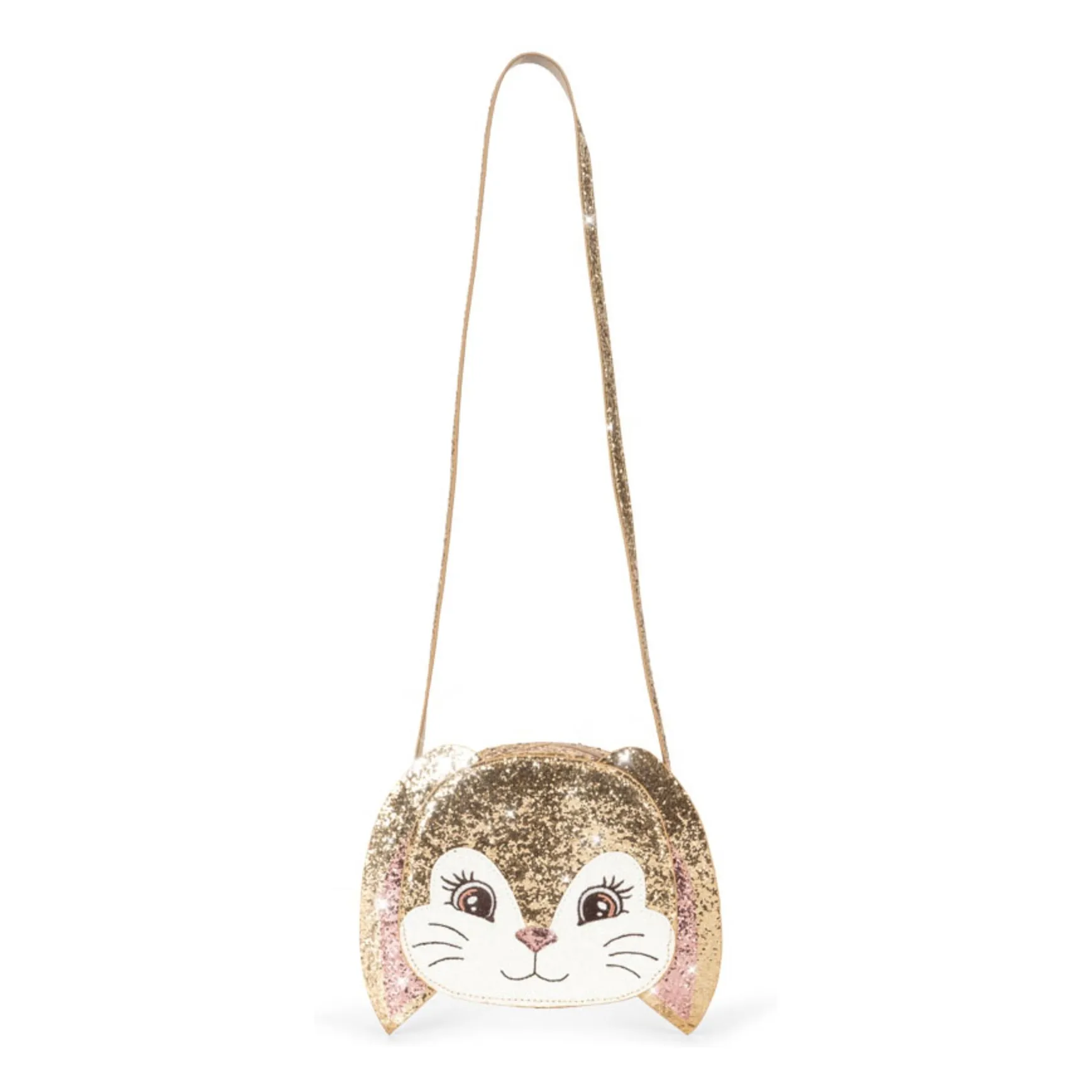 Konges Sløjd Gold Glitter Rabbit Bag