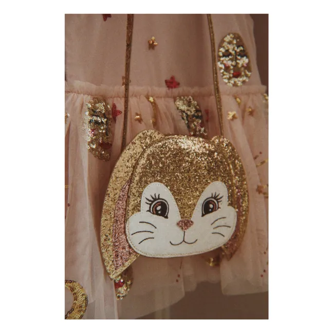 Sac Lapin Pailleté | Doré