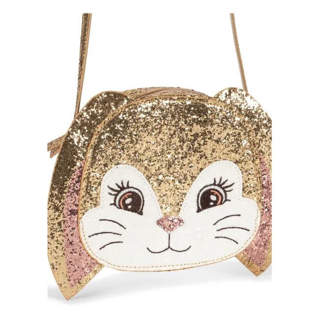 Sac Lapin Pailleté | Doré