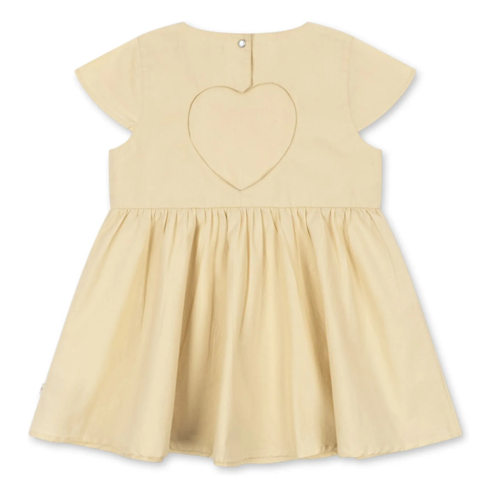 Robe Dos Ouvert Hearly Coton Bio | Beige- Image produit n°6