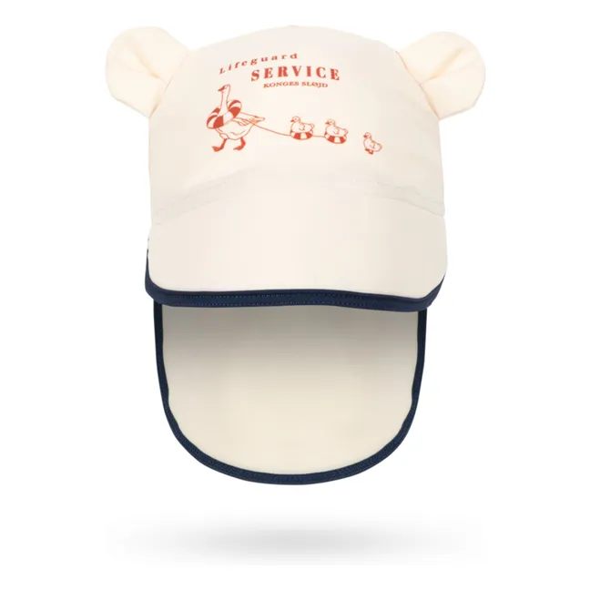 Chapeau Anti-UV Canard Fibres Recyclées | Ecru