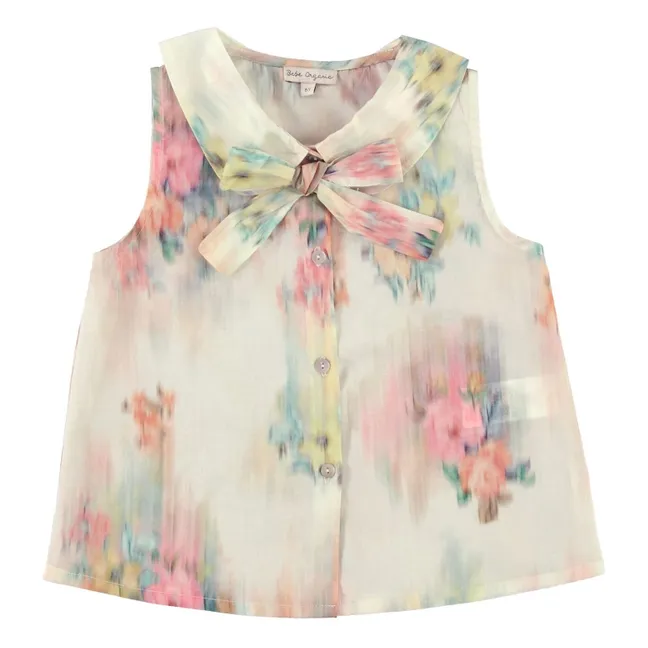 Top Nœud Paris Aquarelle | Ecru