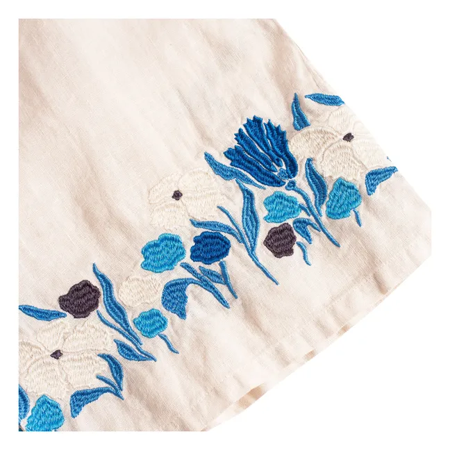 Chemise Camp Lin | Crème