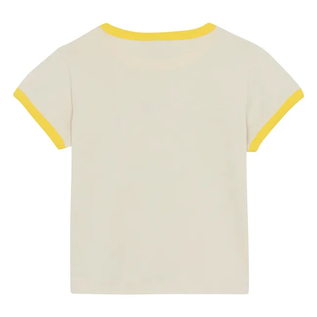 Soor Ploom Sundae 2Y ソーアプルーム　トップス　Tシャツ Soor Ploom（ソーアプルーム）／SUNDAE TEE - GINGHAM PRINT, CLOUD