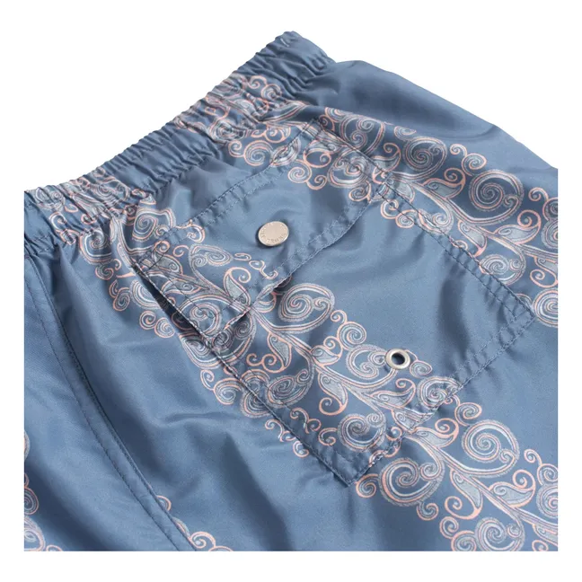 Badeshorts Coral Fiesta | Hellblau