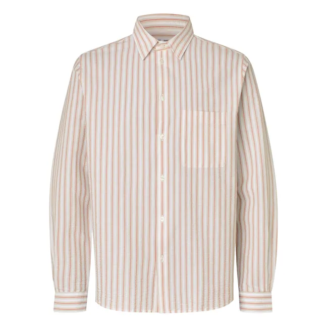 Camisa a cuadros Saryan J | Blanco Roto