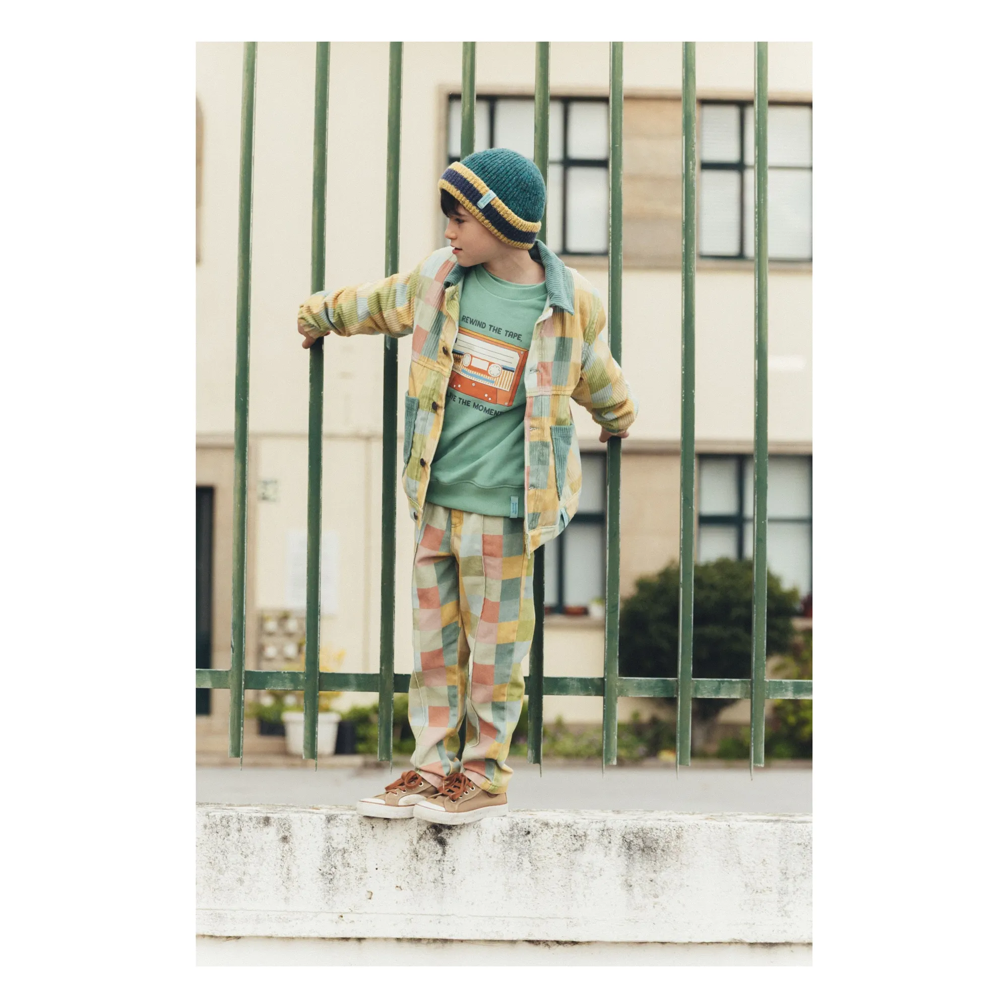 Sweat Vinyl Tape Coton Bio | Vert- Image produit n°1