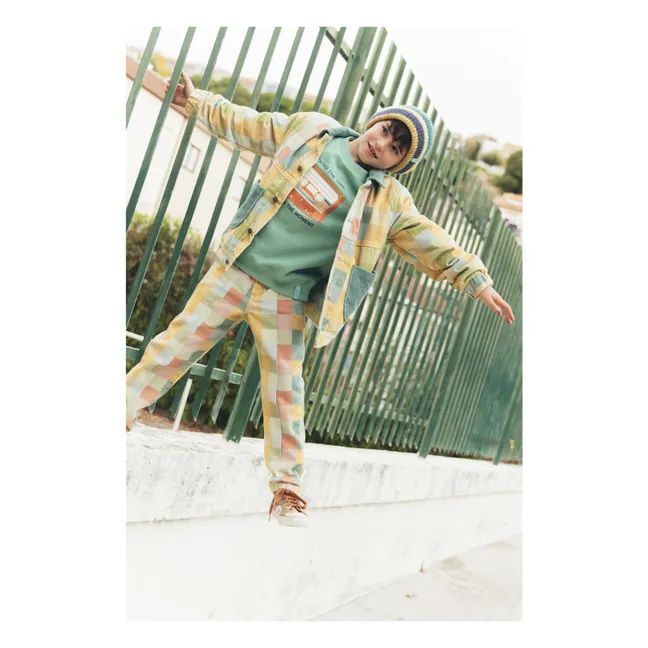 Sweat Vinyl Tape Coton Bio | Vert