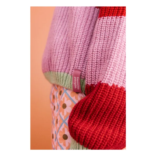 Pull Little Sister Laine et Cachemire | Rouge
