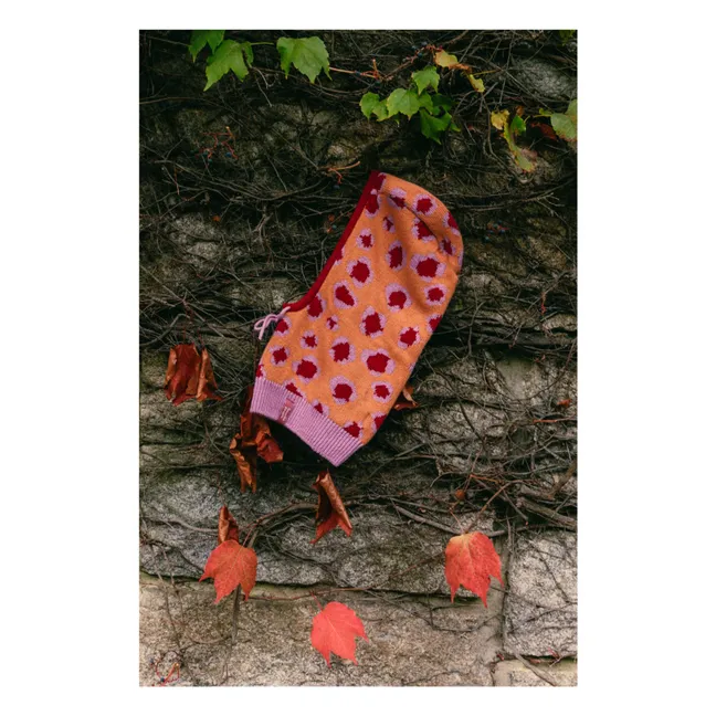 Cagoule Small Town Laine et Cachemire | Orange