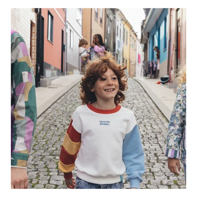 Sweat Backyard Coton Bio | Blanc