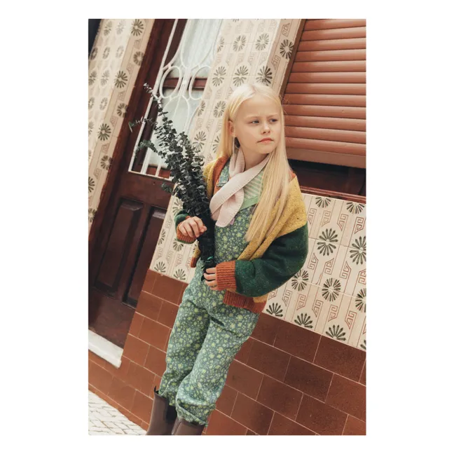 Salopette Squad Fleurie | Vert