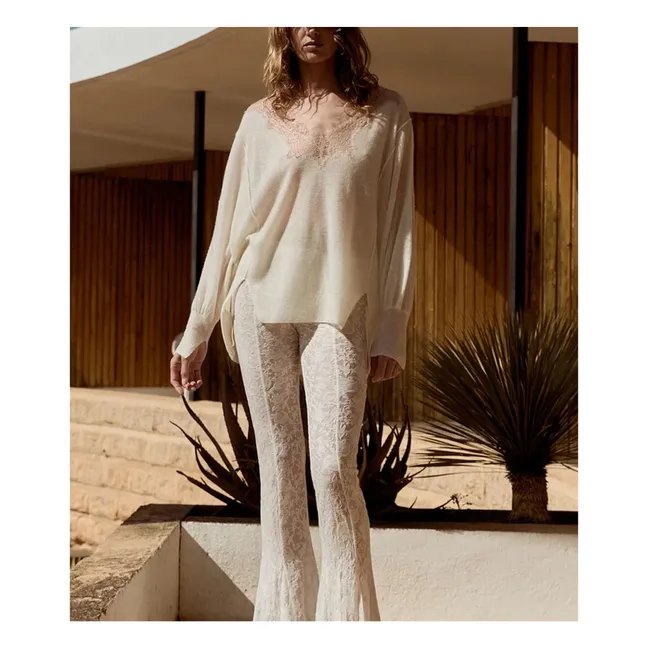 Pull Aera Laine | Ivoire