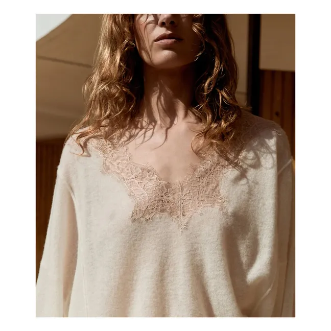 Pull Aera Laine | Ivoire