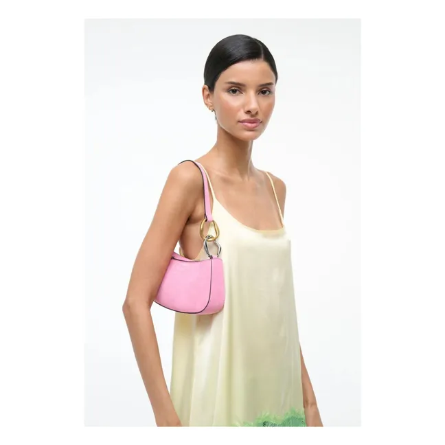 Sac Ollie Cuir | Rose