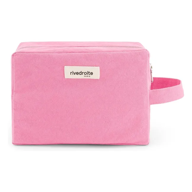 Trousse Tournelles Coton Recyclé | Bois de rose