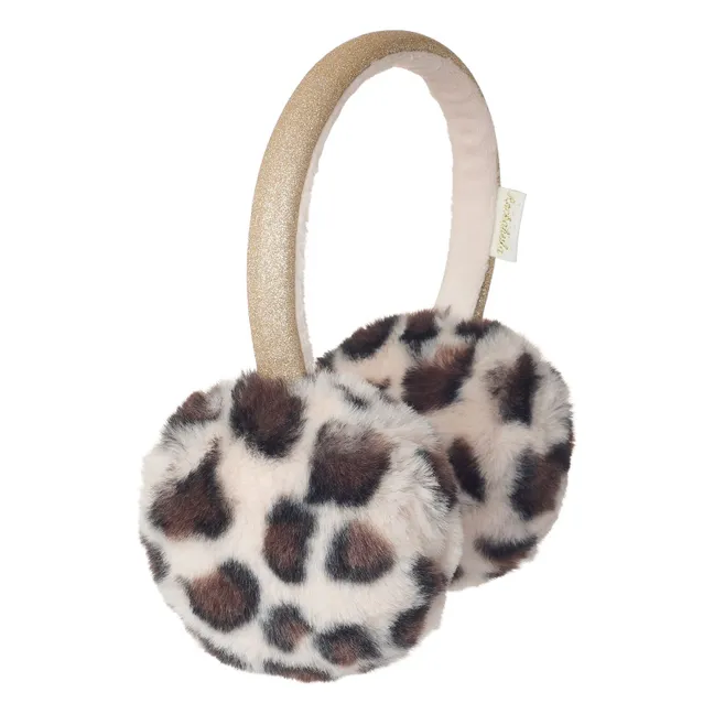 Cache-Oreille Léopard | Beige