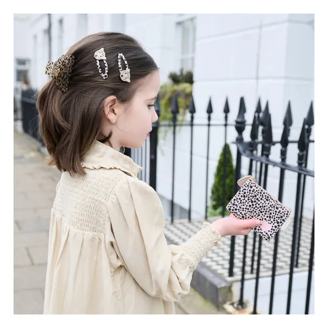 Cartera de leopardo | Beige