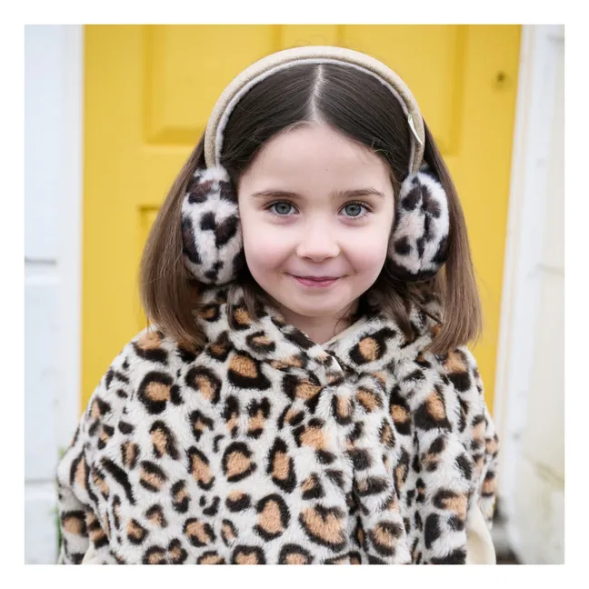 Cache-Oreille Léopard | Beige