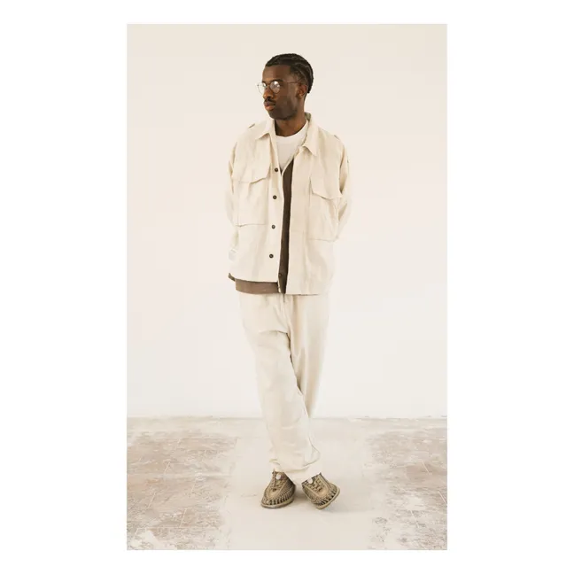 Sobrecamisa militar | Crema