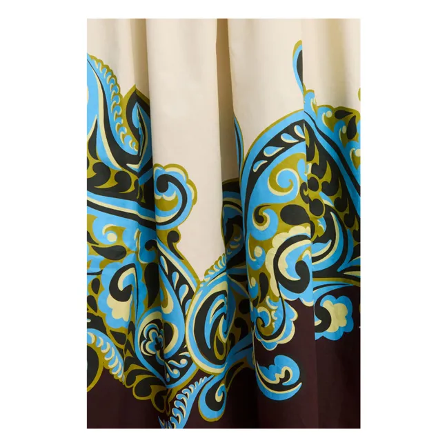 Robe Natalia Popeline de Coton Bio | Crème