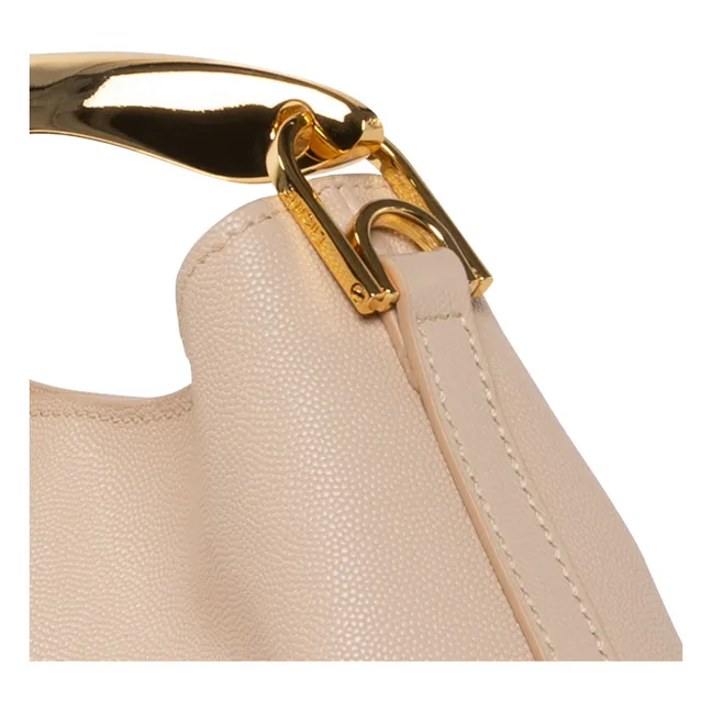 Bag Mini Boomerang Caviar Leather | Nude