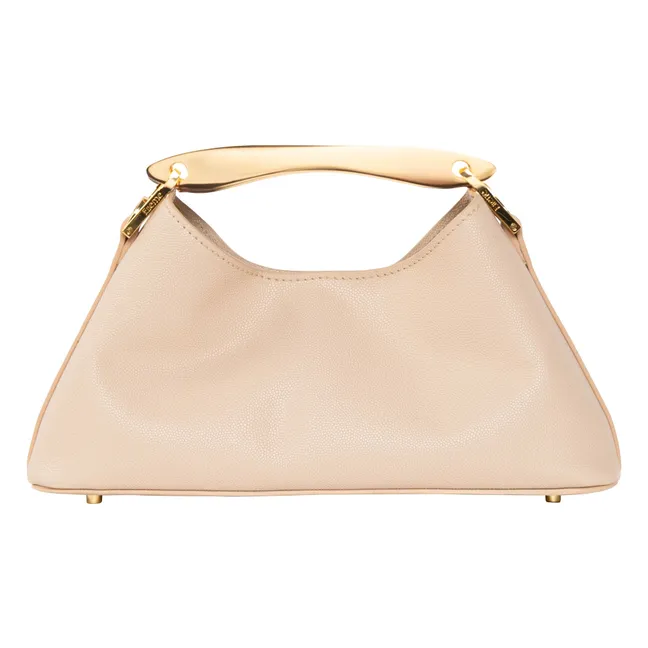 Bag Mini Boomerang Caviar Leather | Nude