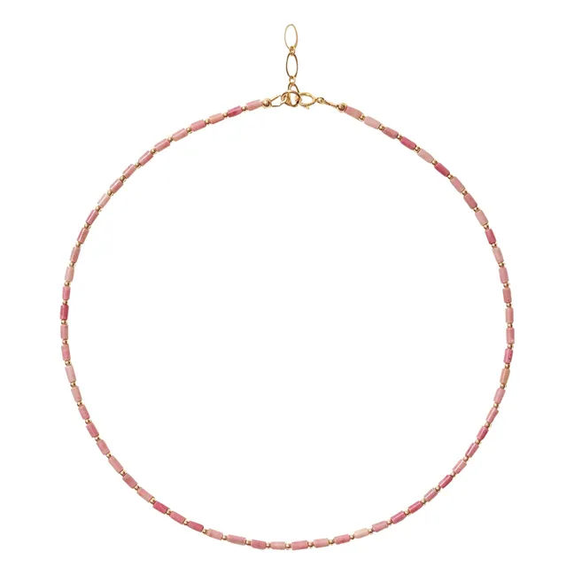 Collier Baia Rhodonite | Rose