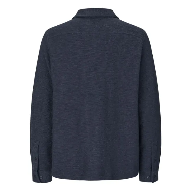 Chemise Sakore Coton | Bleu foncé