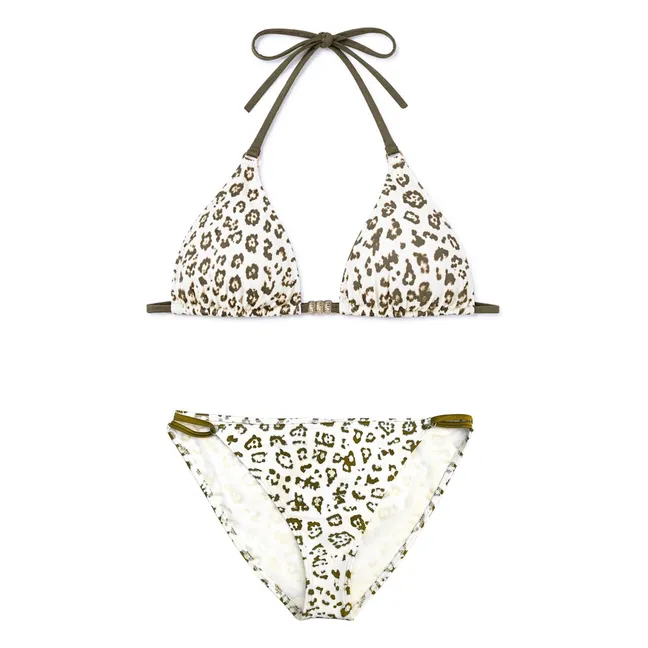 Bañador de 2 piezas Savanna Leopard | Crudo