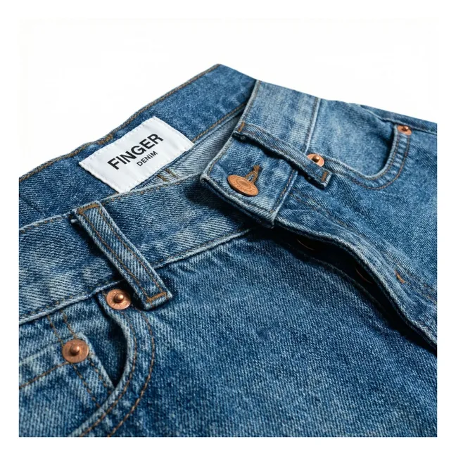Short Denim Eva | Bleu jean