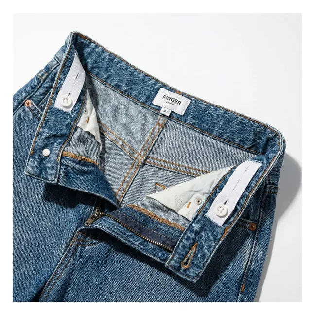 Bermuda Denim Oversize Sacha | Bleu jean