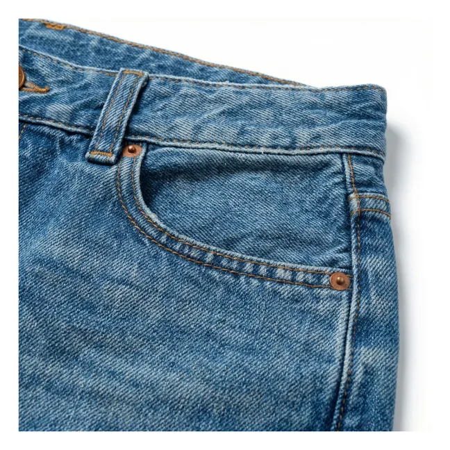 Bermuda Denim Oversize Sacha | Bleu jean