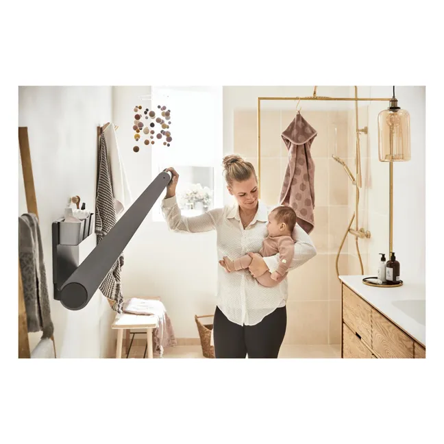 Table à langer murale Wally | Gris