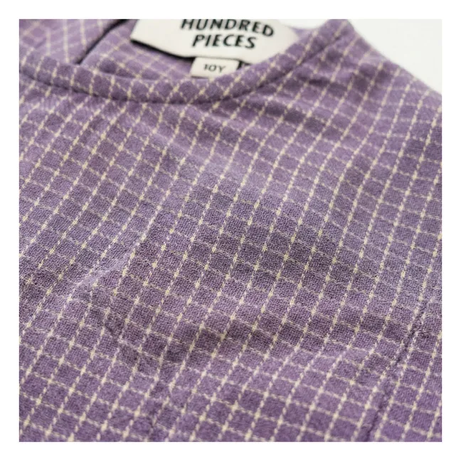Naya Carreaux Dress | Lavender