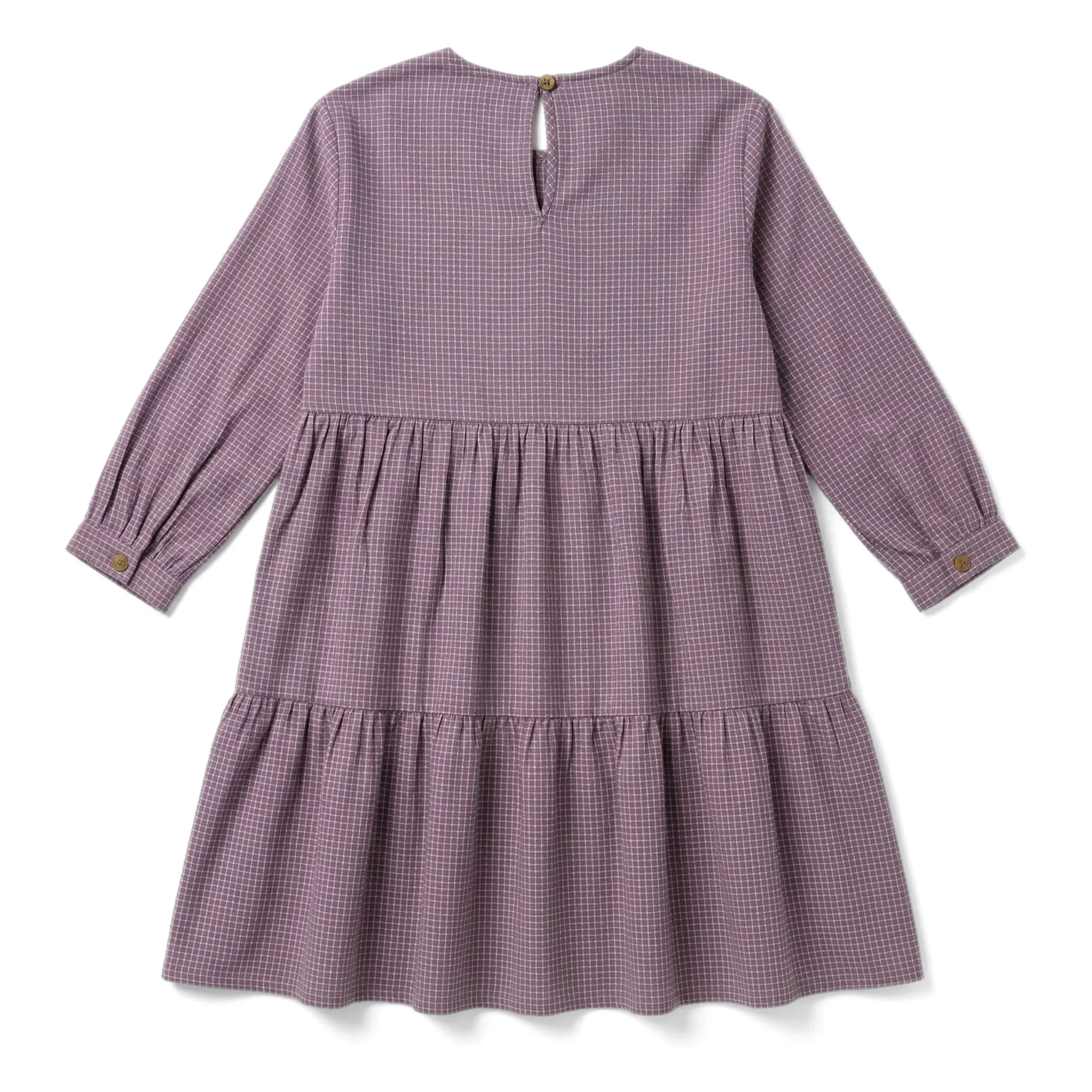 Robe Naya Carreaux | Lavande- Image produit n°3