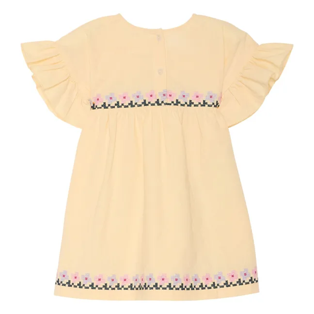 Abito in cotone biologico Ohio - Collezione bambino | Giallo chiaro